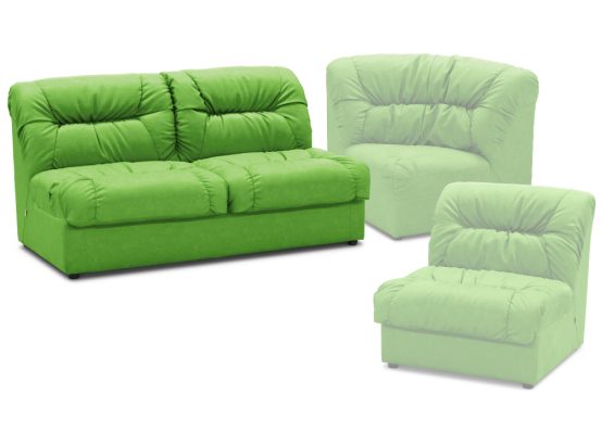 Двомісний диван МАДРИД є одним з сегментів модульного дивану МАДРИД