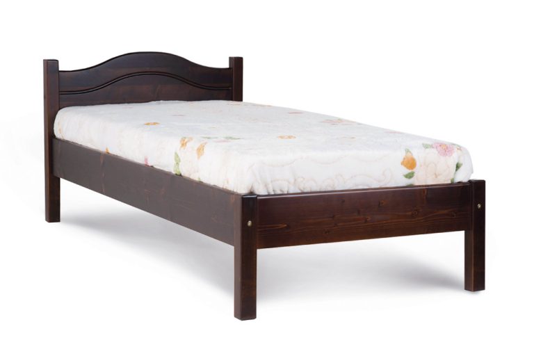 Дерев'яне односпальне ліжко Л-104 з дерева сосни