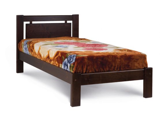 Дерев'яне односпальне ліжко Л-110 з дерева сосни