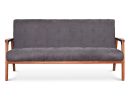 Диван тримісний СЕУЛ, нерозкладний диван, вид з переду