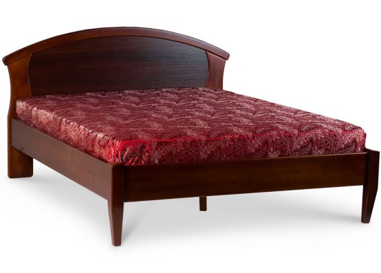 Дерев'яне двоспальне ліжко Фіона із дерева вільхи