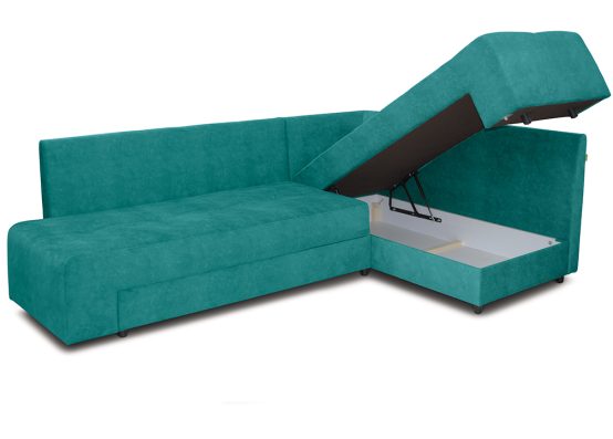 Ліжко-диван МОНАКО, з підйомним механізмом під кутовим сегментом