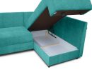 Ліжко-диван МОНАКО, кутовий сегмент містить нішу для білизни