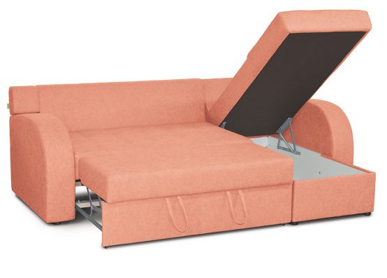 Кутовий диван СІНГАПУР, ніша для зберігання під кутовим сегментом