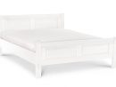 Дерев'яне ліжко Кіра білого кольору