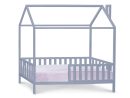 Дитяче ліжко-будинок ЗЛАТА, колір сірий