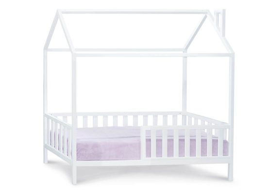 Дитяче ліжко-будинок ЗЛАТА, колір білий