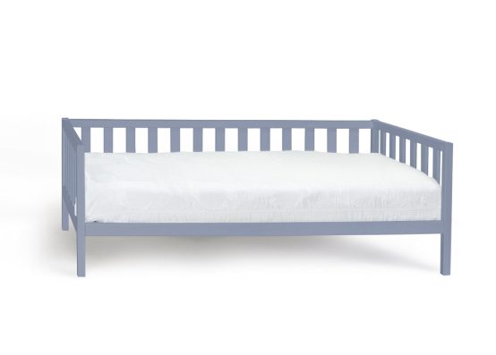 Дитяче ліжко Злата із дерева вільхи, колір сірий