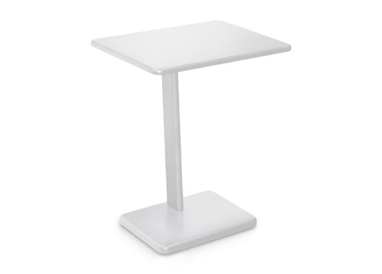 Приставний столик Флокс, колір білий
