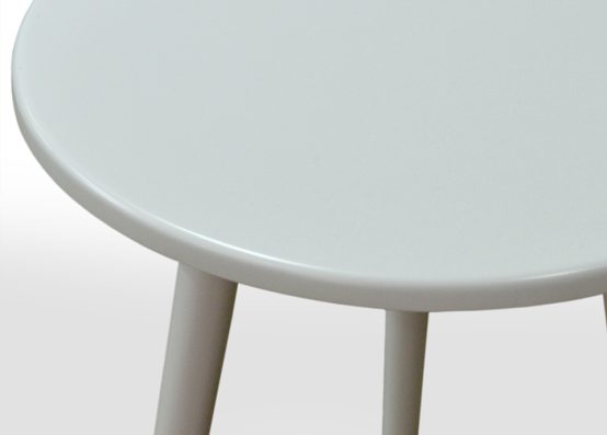 Журнальний столик Ірис, в кольорі білий, вид зверху