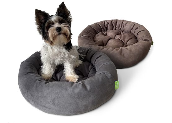Лежак для тварин круглий